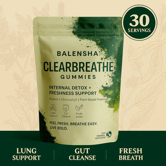 FREE Gift 🎁 (1 Extra Clearbreathe Gummies)