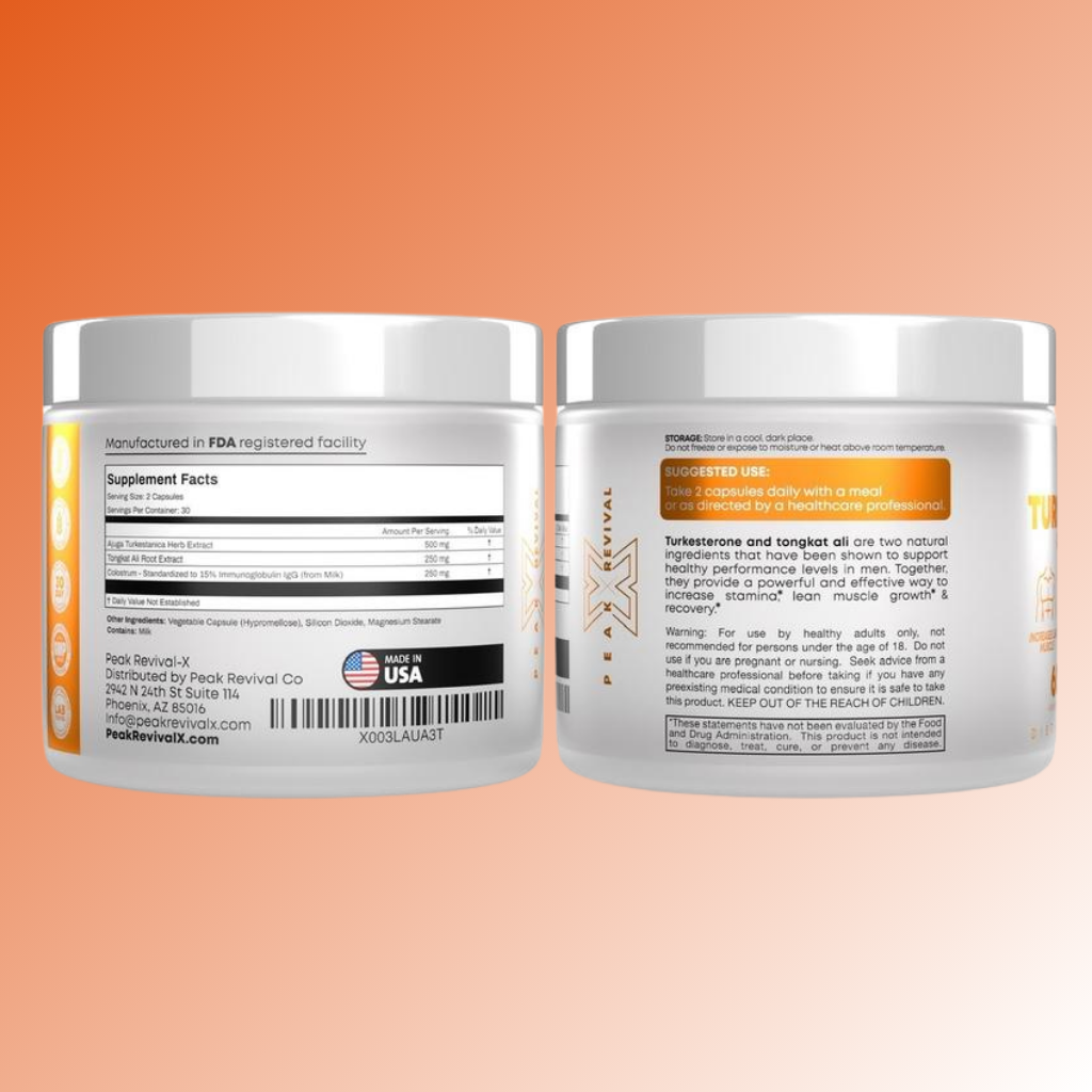 Balensha Turkesterone & Tongkat Ali Supplement