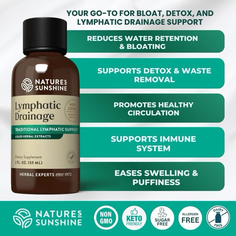 Lymphatic Drainage Herbal Extracts